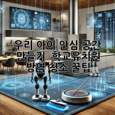 우리 아이 안심 공간 만들기 💖 학교&유치원 방역 청소 꿀팁 🧹